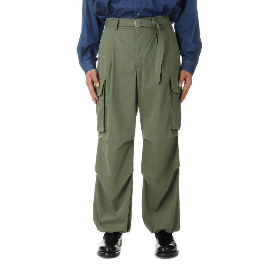 【P15倍】【SALE】PARACHUTE BELTED PANTS - OLIVE (AODFPT310OL) ANOTHER OFFICE(アナザー・オフィス) |  | 03