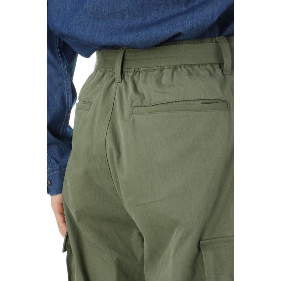 【P15倍】【SALE】PARACHUTE BELTED PANTS - OLIVE (AODFPT310OL) ANOTHER OFFICE(アナザー・オフィス) |  | 05