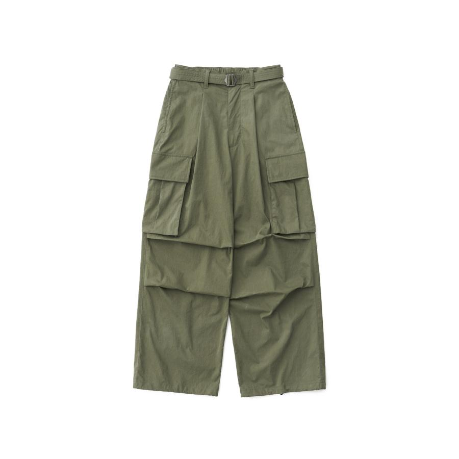 【P15倍】【SALE】PARACHUTE BELTED PANTS - OLIVE (AODFPT310OL) ANOTHER OFFICE(アナザー・オフィス) |  | 07