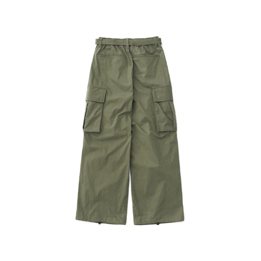 【P15倍】【SALE】PARACHUTE BELTED PANTS - OLIVE (AODFPT310OL) ANOTHER OFFICE(アナザー・オフィス) |  | 08
