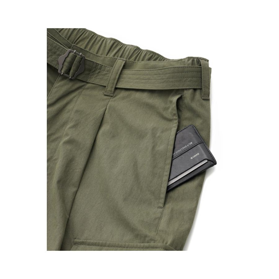 【P15倍】【SALE】PARACHUTE BELTED PANTS - OLIVE (AODFPT310OL) ANOTHER OFFICE(アナザー・オフィス) |  | 09