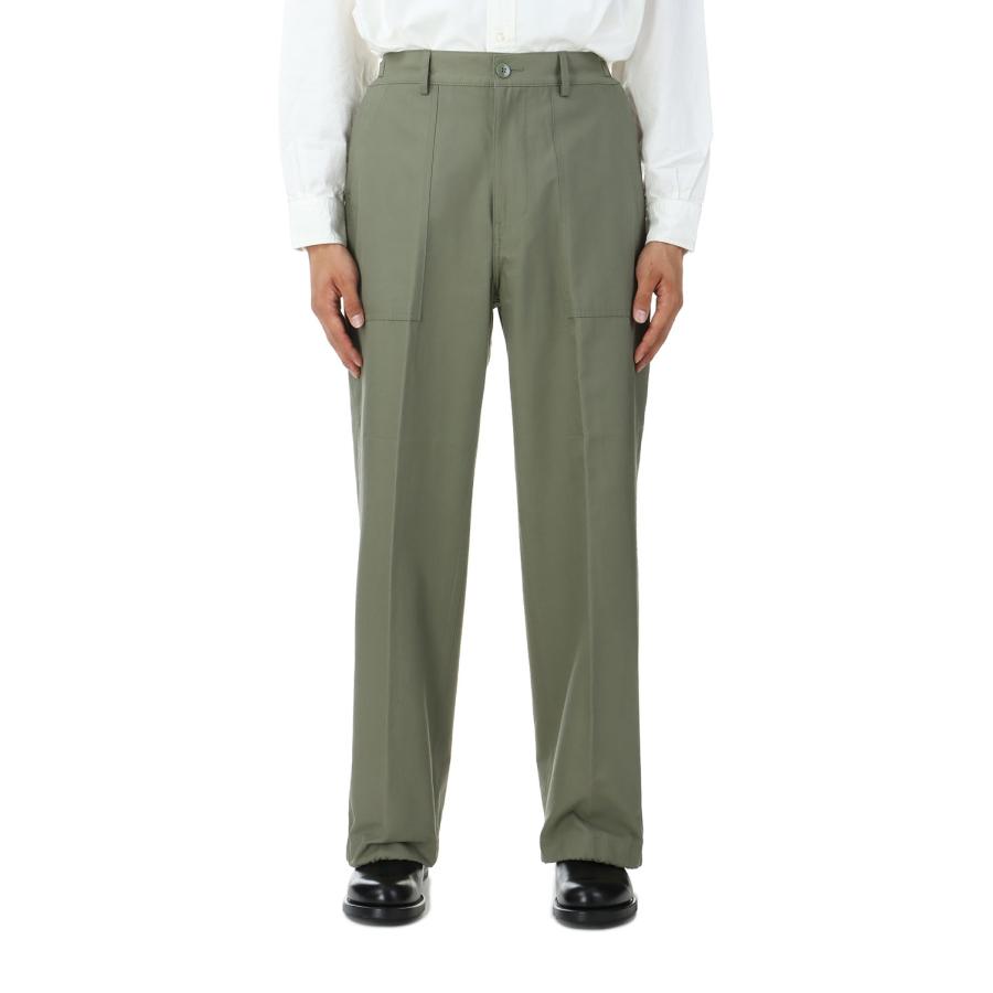 【SALE】CUSHY BAKER PANTS - OLIVE (AODFPT009OL) ANOTHER OFFICE(アナザー・オフィス) | 