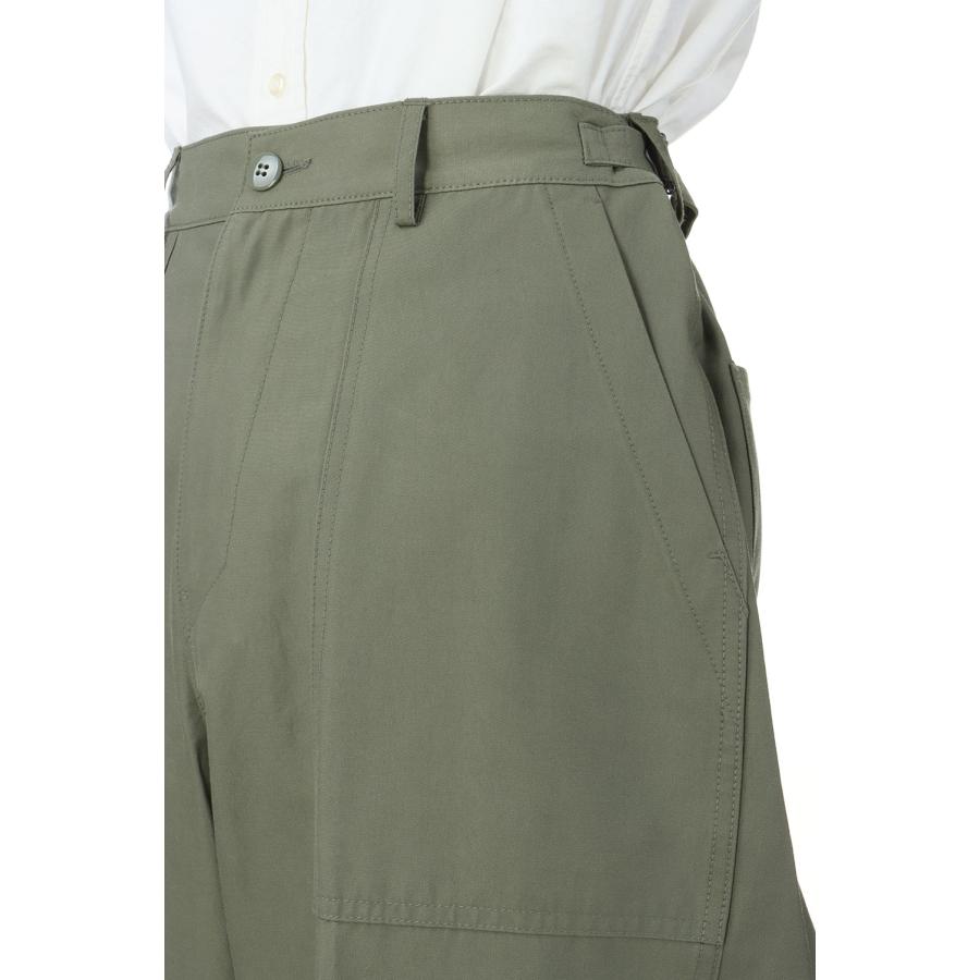 【SALE】CUSHY BAKER PANTS - OLIVE (AODFPT009OL) ANOTHER OFFICE(アナザー・オフィス) |  | 04