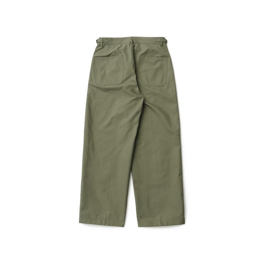 【SALE】CUSHY BAKER PANTS - OLIVE (AODFPT009OL) ANOTHER OFFICE(アナザー・オフィス) |  | 08