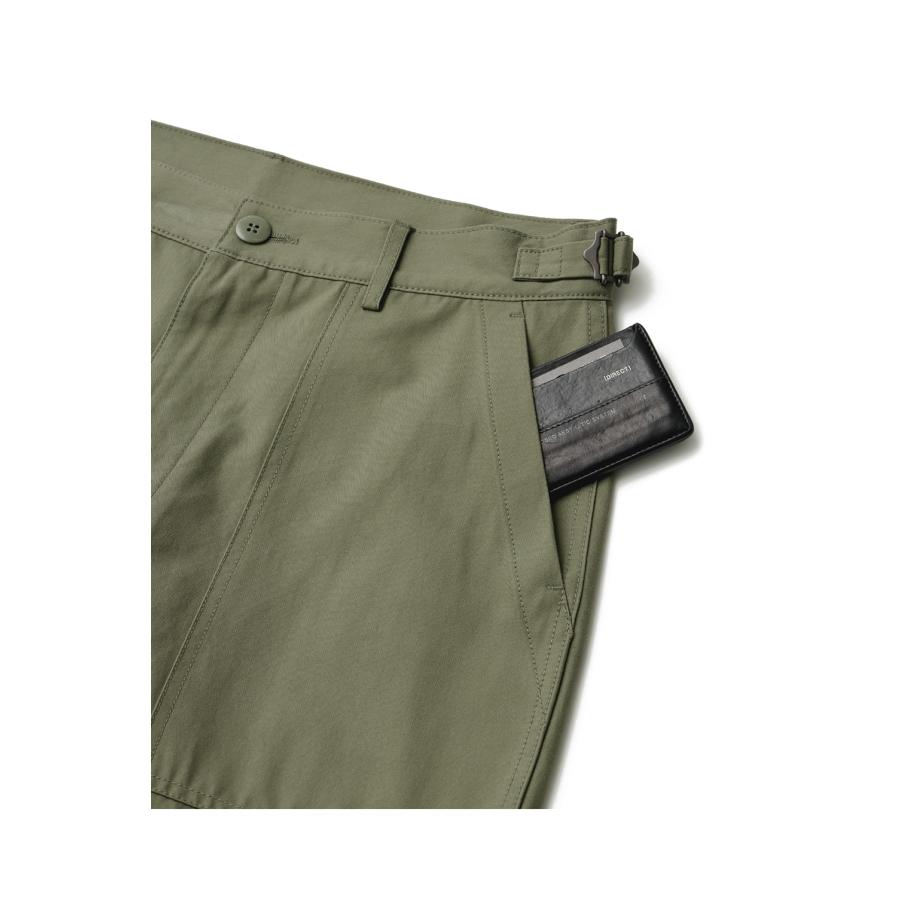 【SALE】CUSHY BAKER PANTS - OLIVE (AODFPT009OL) ANOTHER OFFICE(アナザー・オフィス) |  | 09