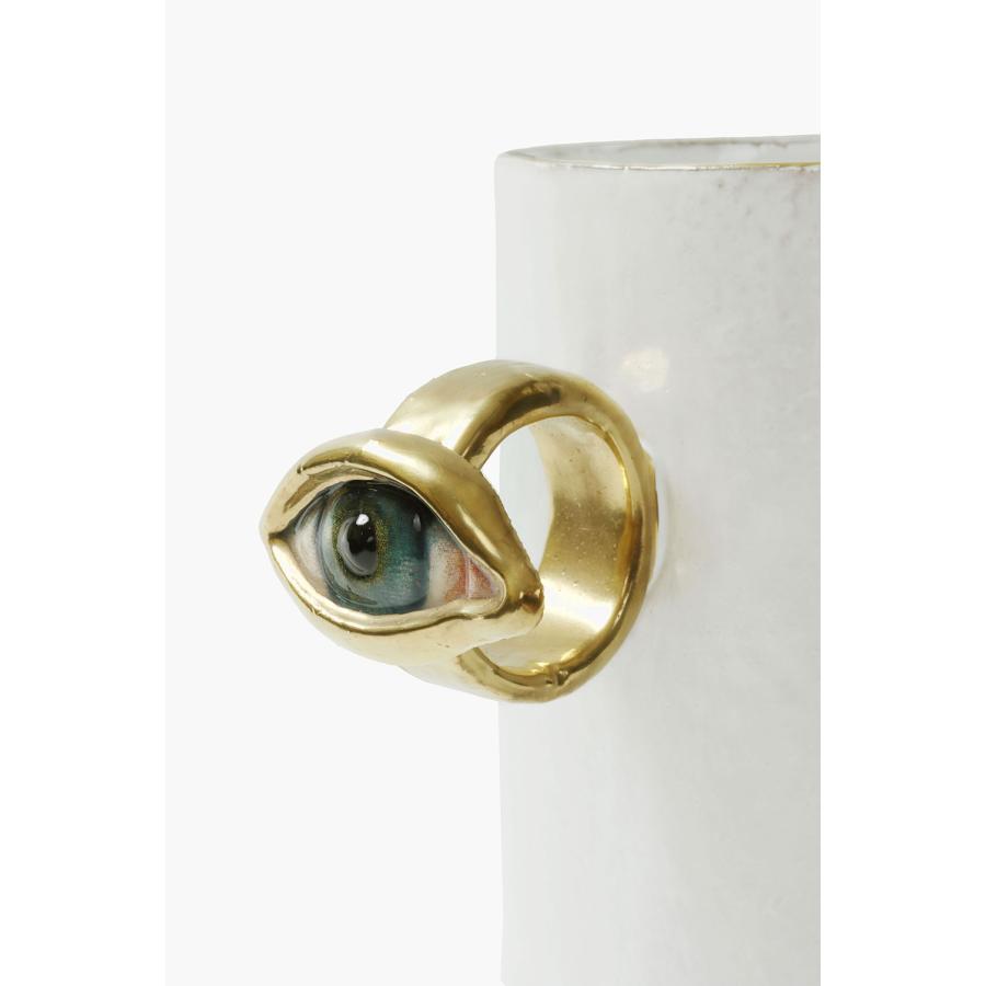 Serena Cyclops Ring Cup-10.1cm x 7.6cm x 9.5cm(TSSSRN250) Astier de Villatte(アスティエ ド ヴィラット) | ASTIER de VILLATTE. | 02