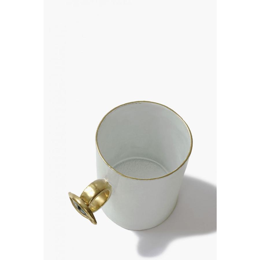 【P5倍】Serena Cyclops Ring Cup-10.1cm x 7.6cm x 9.5cm(TSSSRN250) Astier de Villatte(アスティエ ド ヴィラット) | ASTIER de VILLATTE. | 03