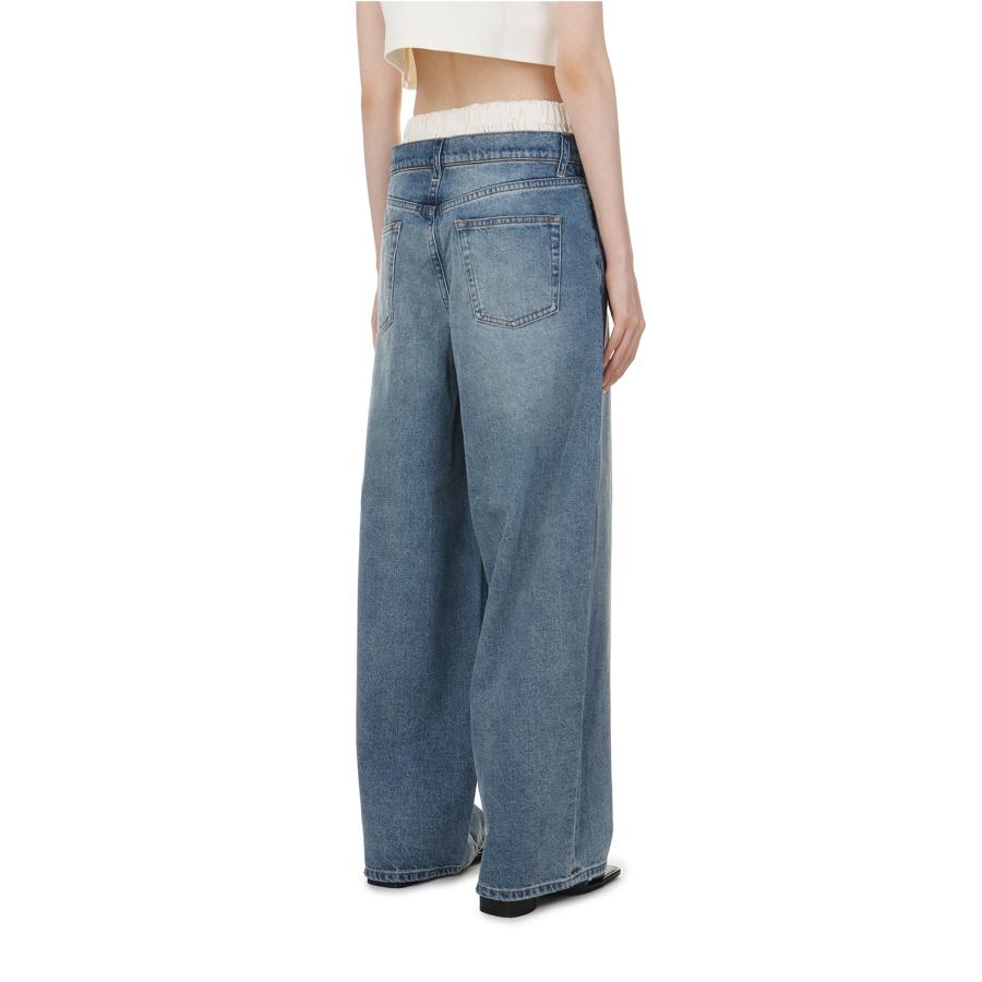 【SALE】Layered Waist Denim(12411402) Todayful(トゥデイフル) | TODAYFUL | 02