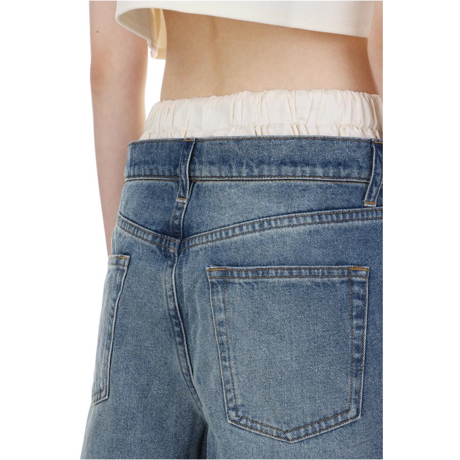 【SALE】Layered Waist Denim(12411402) Todayful(トゥデイフル) | TODAYFUL | 05
