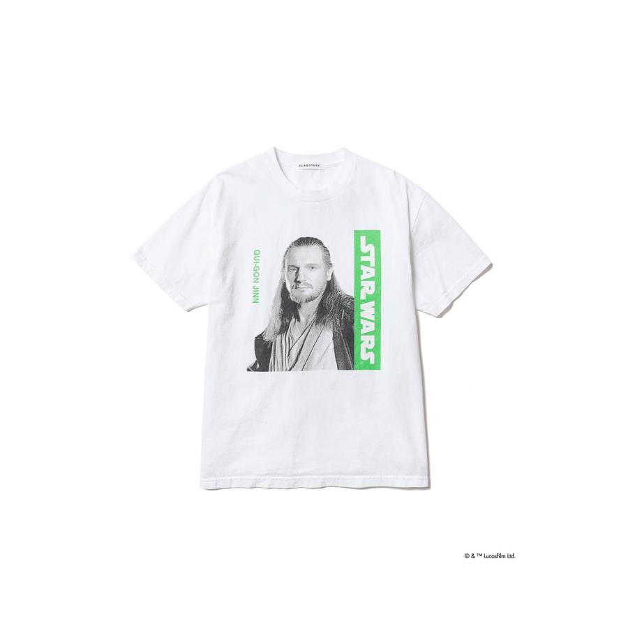 【P5倍 / SALE】QUI-GON JINN Tee / WHITE (FS1606) F-LAGSTUF-F(フラグスタフ) | 