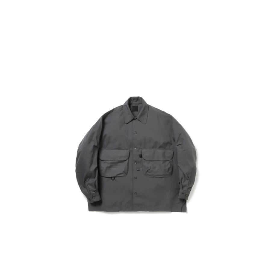 【P5倍】W's TECH SPORTS OPEN COLLAR SHIRT L/S - CHARCOAL (BE-82025L) DAIWA PIER39 -Women-(ダイワ ピア 39) |  | 05