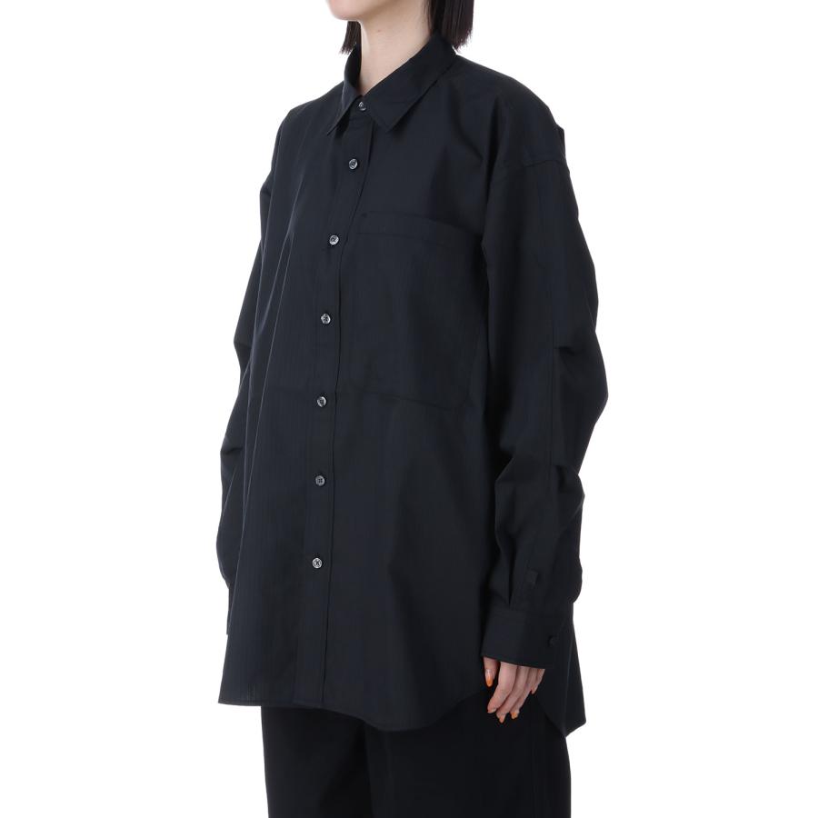 【P5倍】W's TECH REGULAR STRIPE SHIRT L/S - BLACK (BE-81025L) DAIWA PIER39 -Women-(ダイワ ピア 39) |  | 01