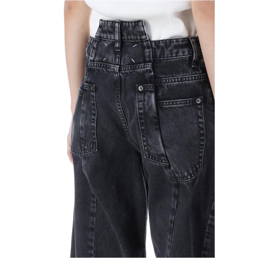 Cut Out Denim Pants - 961 Medium Black Stone (S51LA0133-S30496) Maison Margiela(メゾンマルジェラ) |  | 03