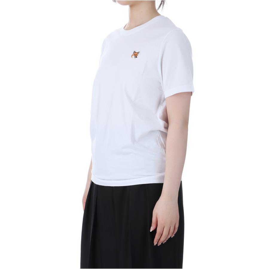 【P5倍 / SALE】FOX HEAD PATCH REGULAR TEE SHIRT - WHITE (LW00105KJ0008) Maison Kitsune -Women-(メゾンキツネ) |  | 01