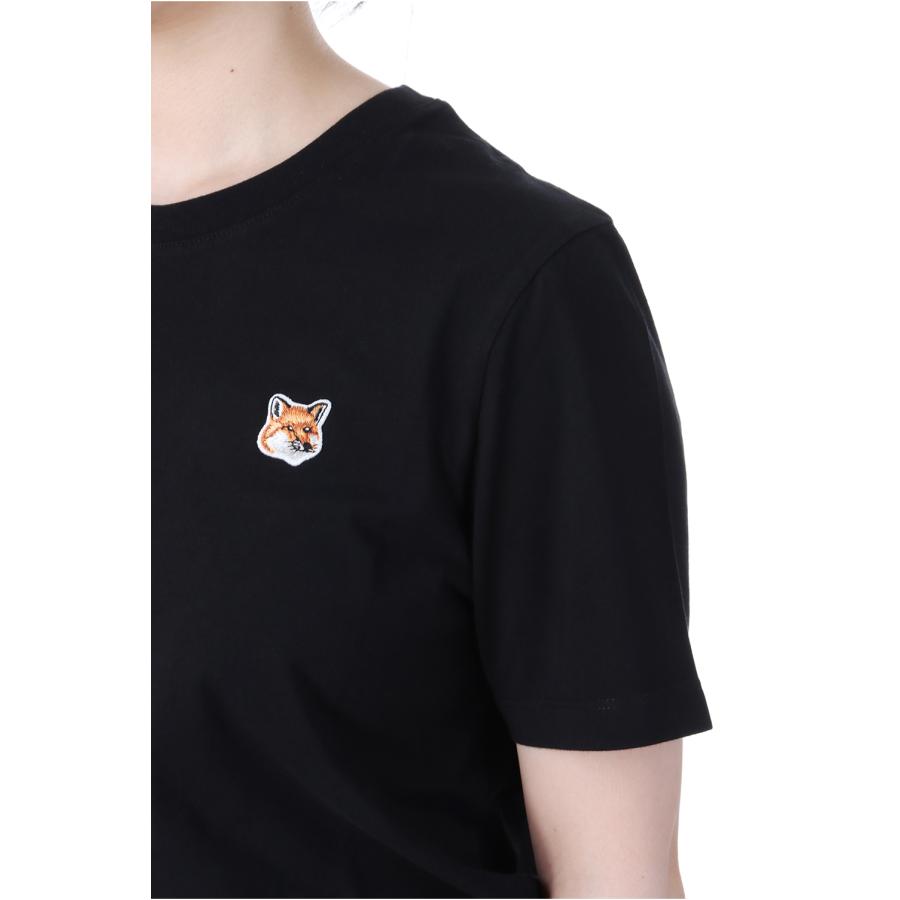 【P5倍 / SALE】FOX HEAD PATCH REGULAR TEE SHIRT - BLACK (LW00105KJ0008) Maison Kitsune -Women-(メゾンキツネ) |  | 03
