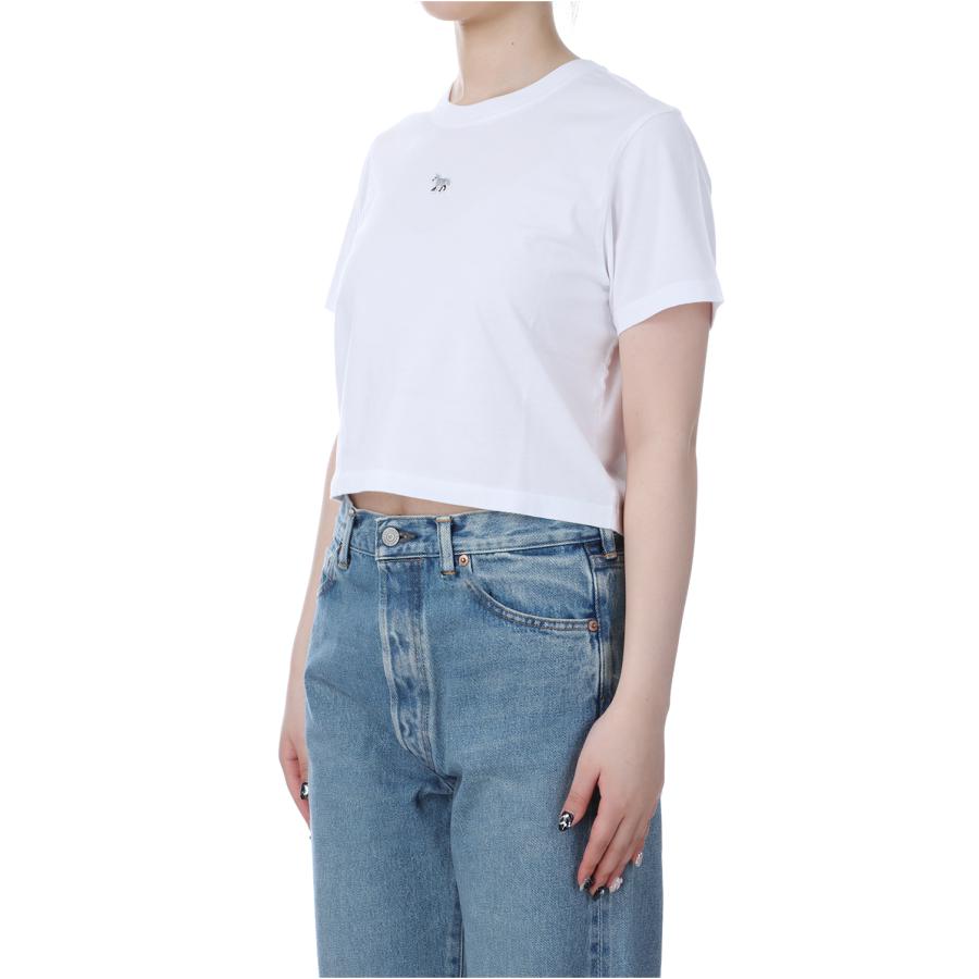 【P5倍 / SALE】BABY FOX PATCH BABY TEE SHIRT - WHITE (OW00104KJ0008) Maison Kitsune -Women-(メゾンキツネ) |  | 01