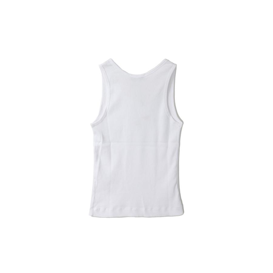 【P5倍】BABY FOX RIBBED TANK TOP - WHITE (MW00103KJ0125) Maison Kitsune -Women-(メゾンキツネ) |  | 01