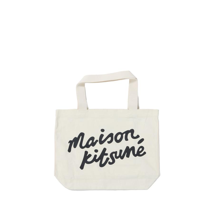 【P5倍】MAISON KITSUNE HANDWRITING TOTE  - ECRU (OW05124WW9042) Maison Kitsune -Women-(メゾンキツネ) | 
