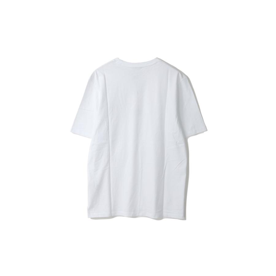 【P5倍 / SALE】CHILLAX FOX PATCH REGULAR TEE SHIRT - WHITE (LM00110KJ0008) Maison Kitsune -Men-(メゾンキツネ) |  | 01
