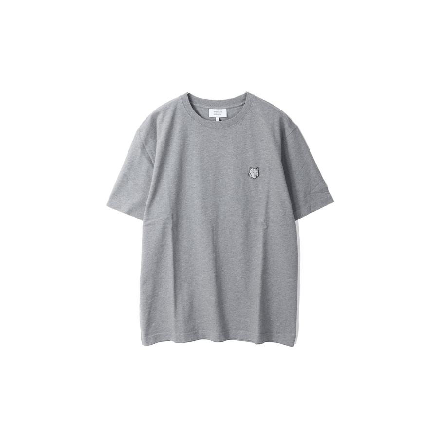 【P5倍】BOLD FOX HEAD PATCH COMFORT TEE SHIRT - MEDIUM GREY MELANGE (MM00127KJ0118) Maison Kitsune -Men-(メゾンキツネ) | 