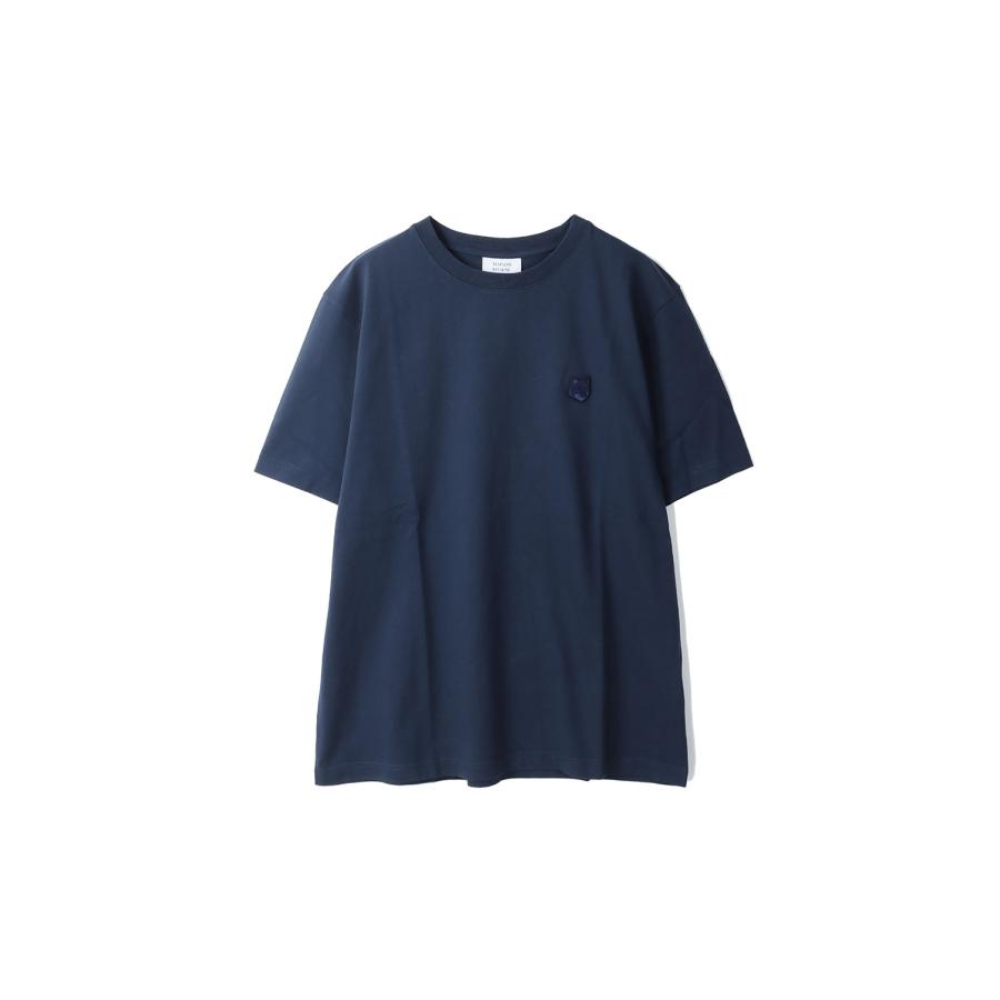 【P5倍】BOLD FOX HEAD PATCH COMFORT TEE SHIRT - INK BLUE (MM00127KJ0118) Maison Kitsune -Men-(メゾンキツネ) | 
