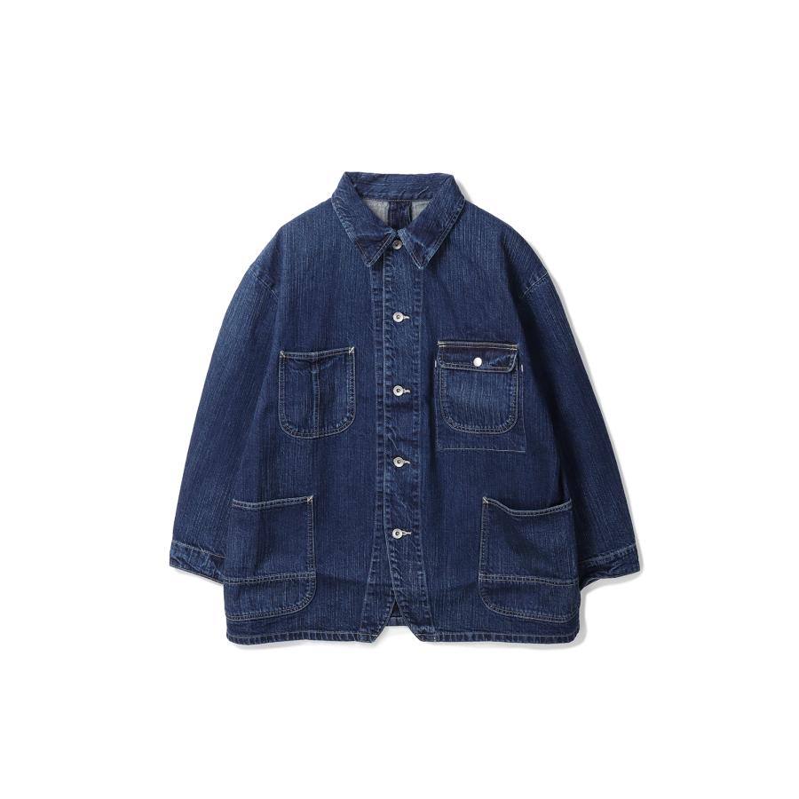 ジャケット・アウター porter classic STEINBECK DENIM COVERALLS Porter Classic - STEINBECK DENIM COVERALLS (INDIGO) - デニム
