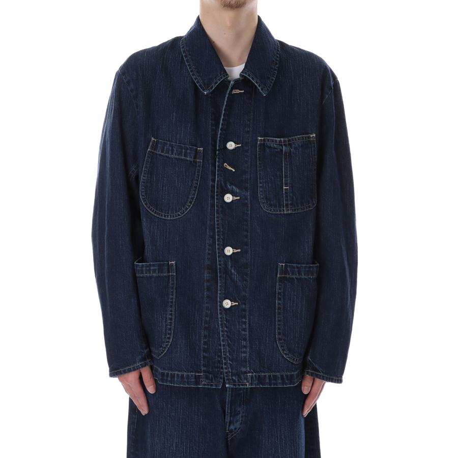 STEINBECK DENIM FRENCH JACKET WATCH CHAIN ITEM / NAVY (PC