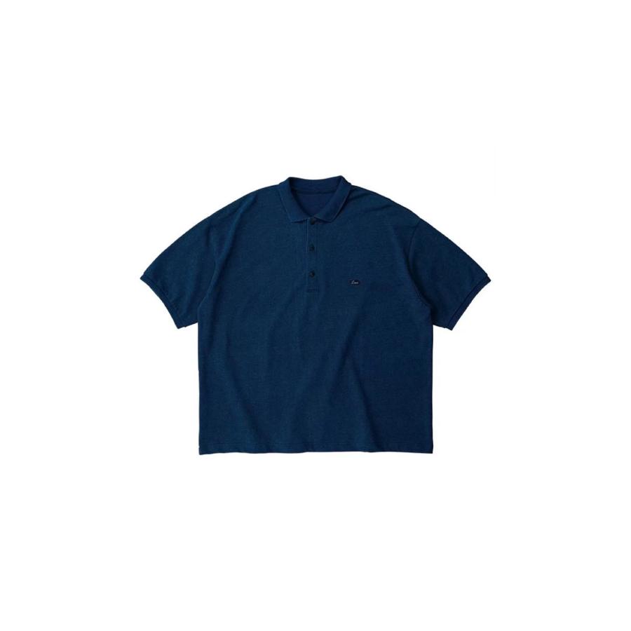 H/W INDIGO POLO SHIRT / BLUE (PC-006-3349) Porter Classic