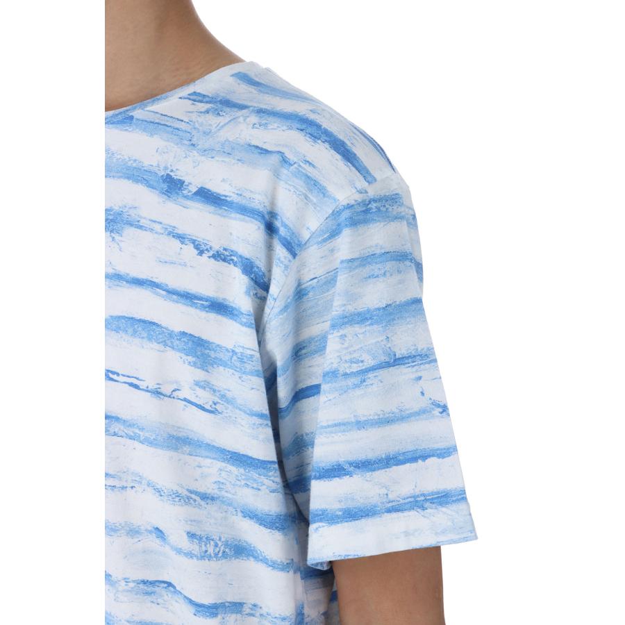 【P5倍】ARTIST BORDER T-SHIRT / BLUE (PC-006-3353) Porter Classic(ポータークラシック) |  | 03