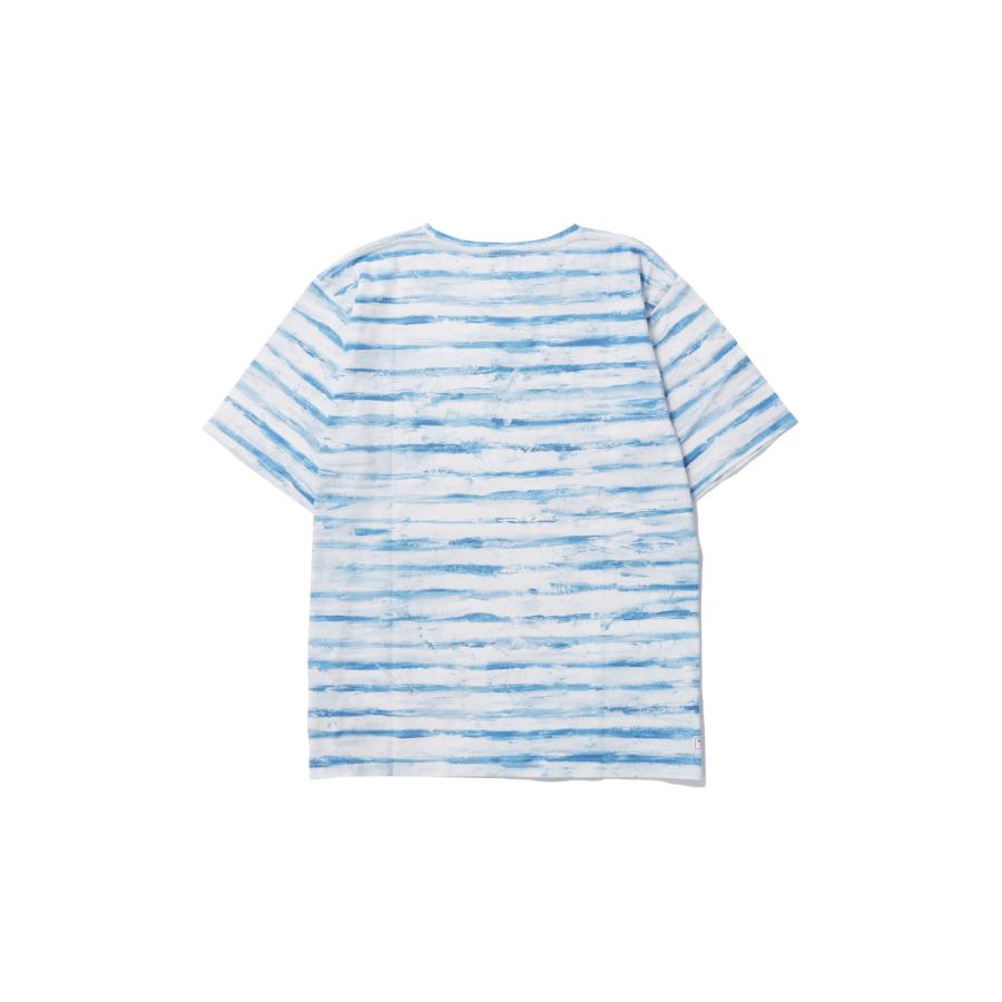 ARTIST BORDER T-SHIRT / BLUE (PC-006-3353) Porter Classic(ポーター