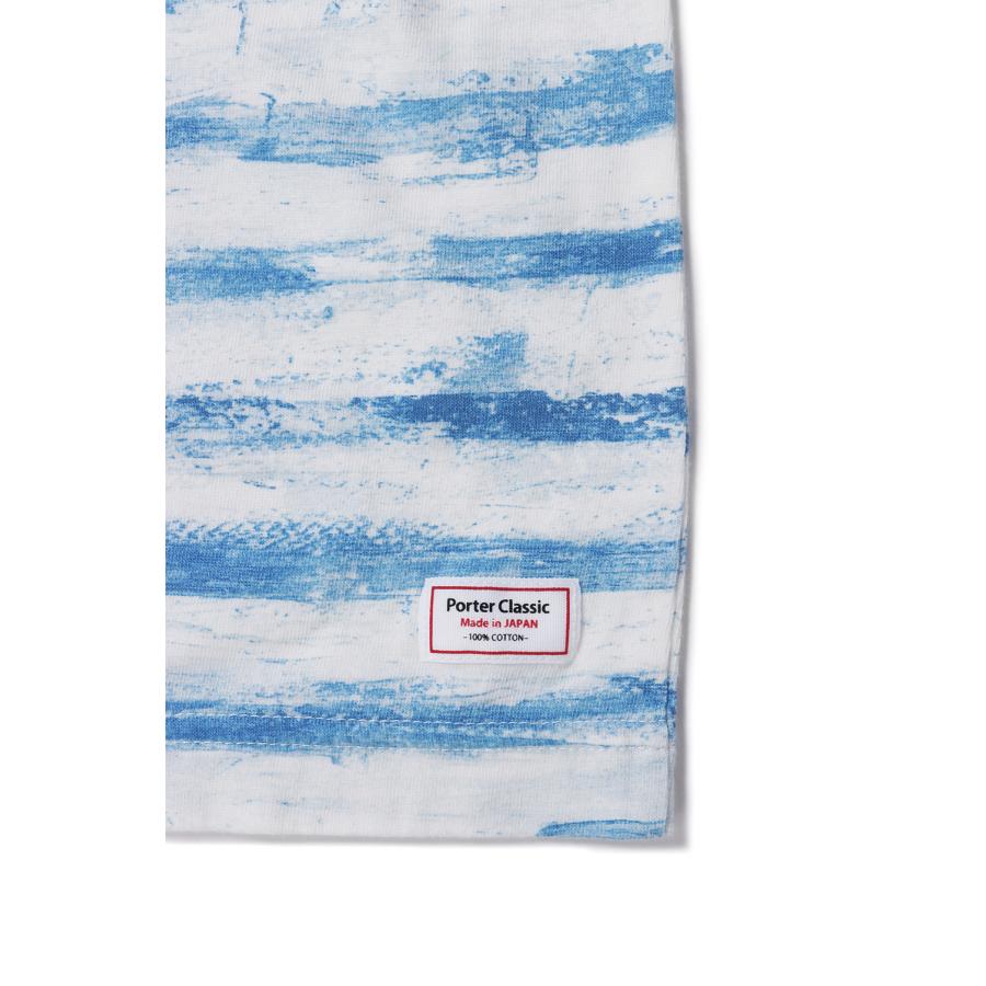 【P5倍】ARTIST BORDER T-SHIRT / BLUE (PC-006-3353) Porter Classic(ポータークラシック) |  | 06