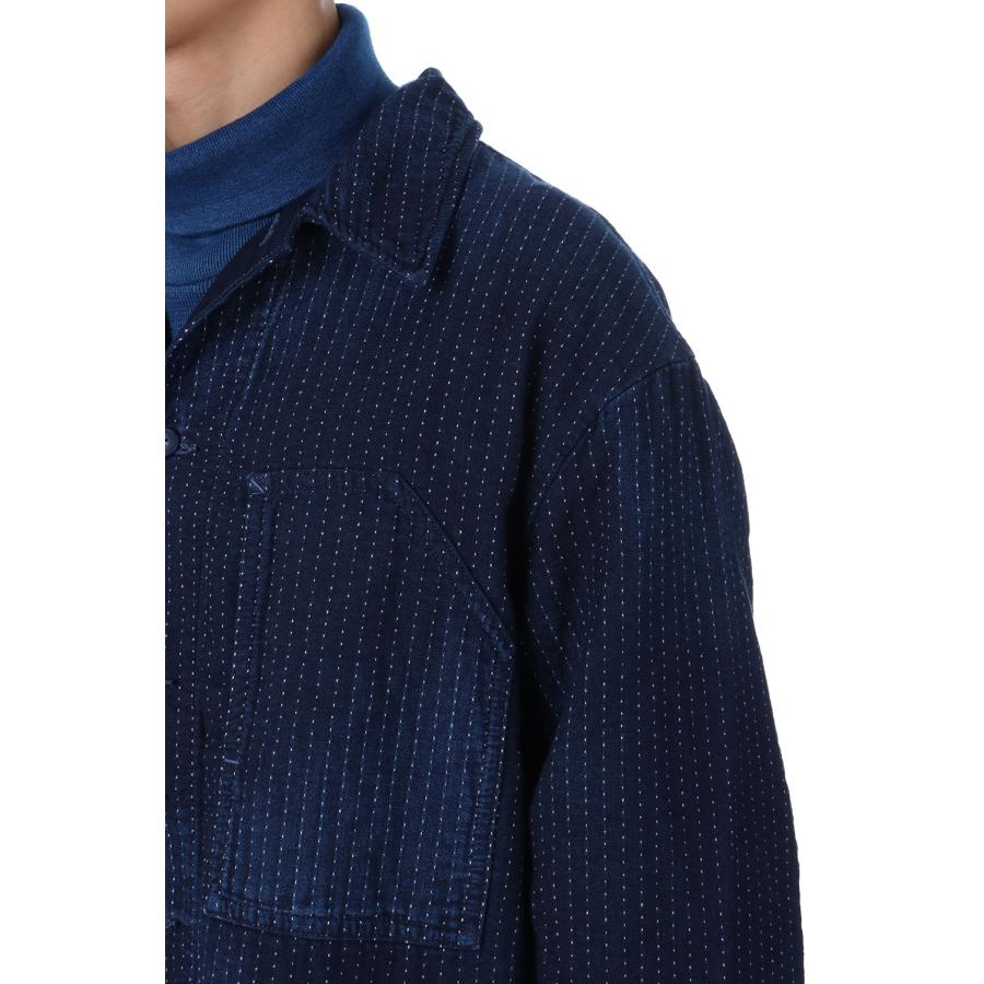 【P5倍】SASHIKO STRIPE COVERALLS WATCH CHAIN ITEM / BLUE (PC-059-3188) Porter Classic(ポータークラシック) |  | 03