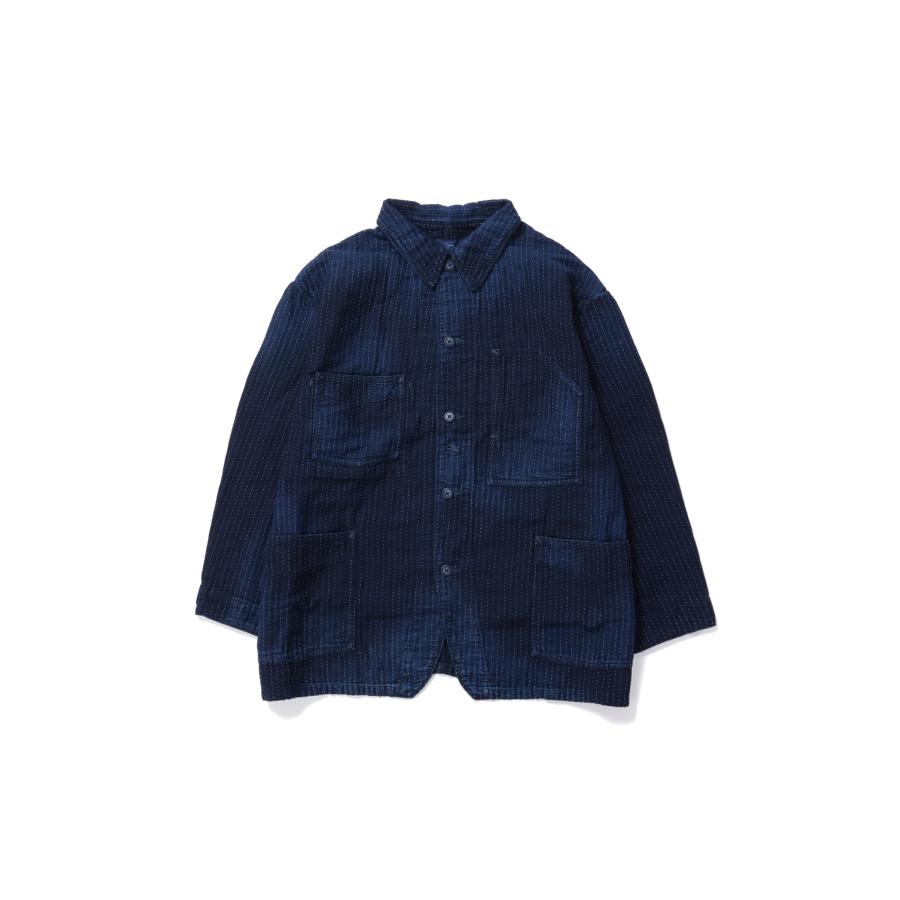 【P5倍】SASHIKO STRIPE COVERALLS WATCH CHAIN ITEM / BLUE (PC-059-3188) Porter Classic(ポータークラシック) |  | 06