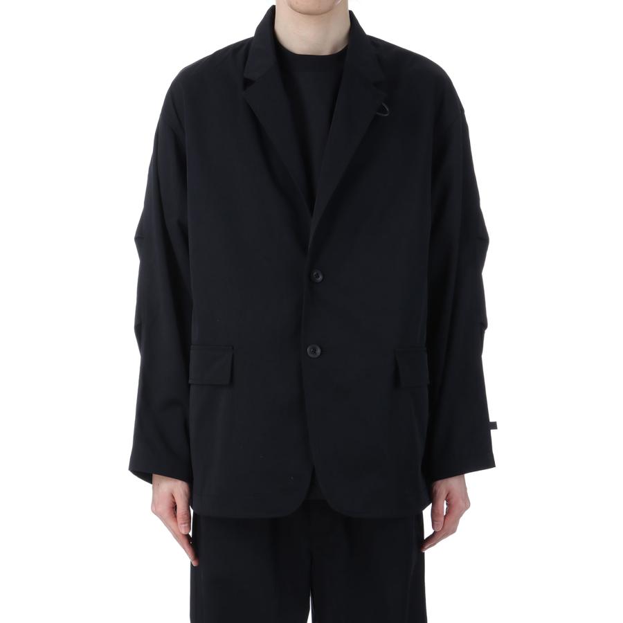 DAIWA PIER39 TECH LOOSE 2B JACKET TWILL - BLACK (BJ-56025 DAIWA PIER39 TECH LOOSE 2B JACKET TWILL - BLACK (BJ-56025