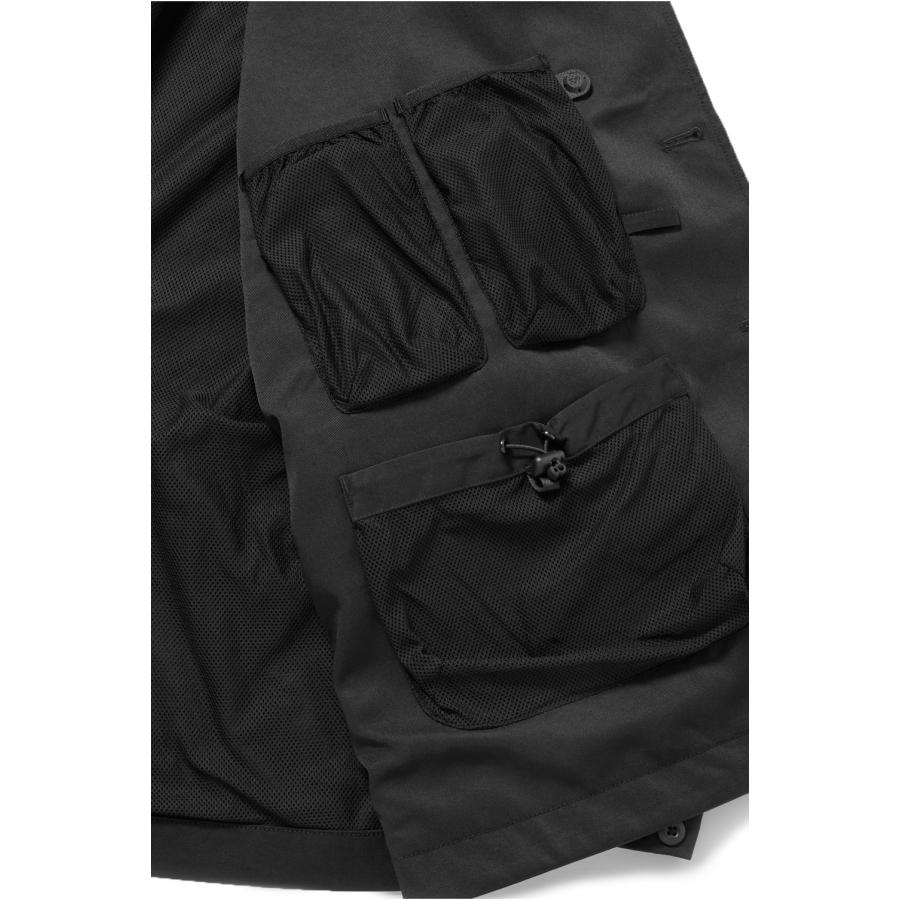 DAIWA PIER39 TECH LOOSE 2B JACKET TWILL - BLACK (BJ-56025 DAIWA PIER39 TECH LOOSE 2B JACKET TWILL - BLACK (BJ-56025