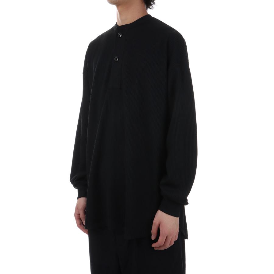 TECH THERMAL HENLEY L/S - BLACK (BE-38025) DAIWA PIER39(ダイワ ピア39) | DAIWA PIER39 | 01
