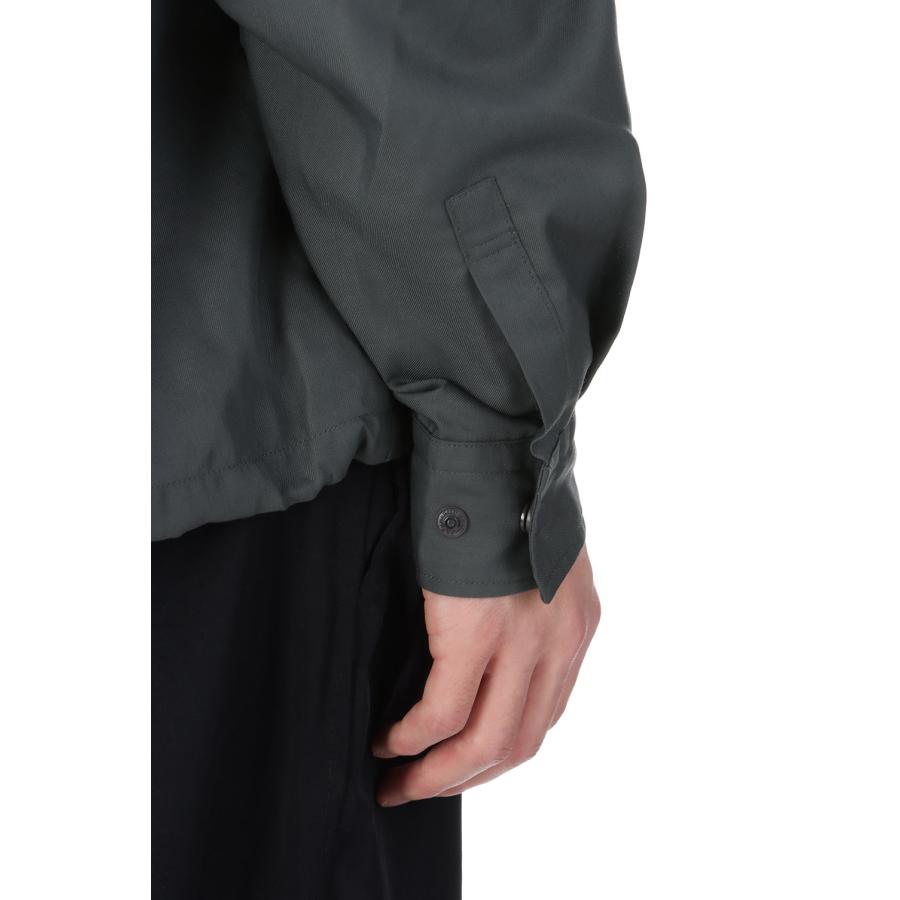 DAIWA PIER39 TECH HALF ZIP SHIRT L/S - CHARCOAL (BE-39025 DAIWA PIER39 TECH HALF ZIP SHIRT L/S - CHARCOAL (BE-39025