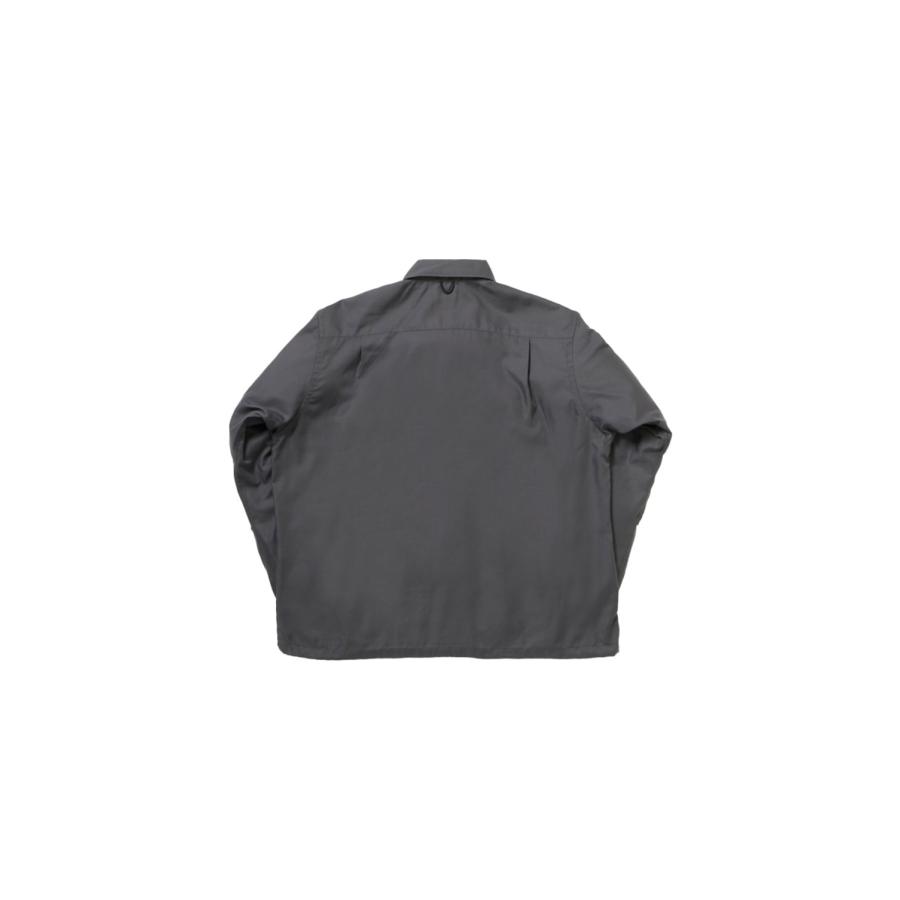DAIWA PIER39 TECH HALF ZIP SHIRT L/S - CHARCOAL (BE-39025 DAIWA PIER39 TECH HALF ZIP SHIRT L/S - CHARCOAL (BE-39025