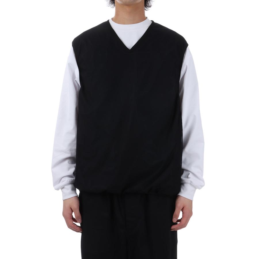 TECH REVERSIBLE FIELD VEST - BLACK (BJ-23025) DAIWA PIER39(ダイワ