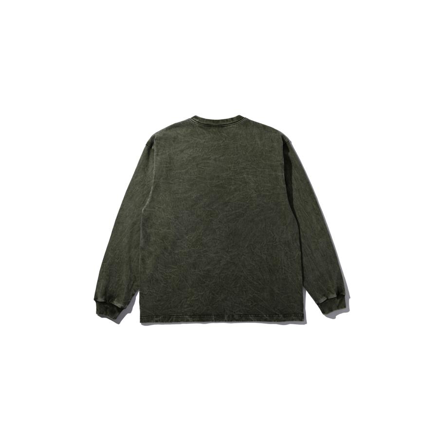 【P5倍 / SALE】GDYE HEAVY WEIGHT L/S TEE - GREEN (ACY-24AW-006) Acy(エイシー) |  | 01