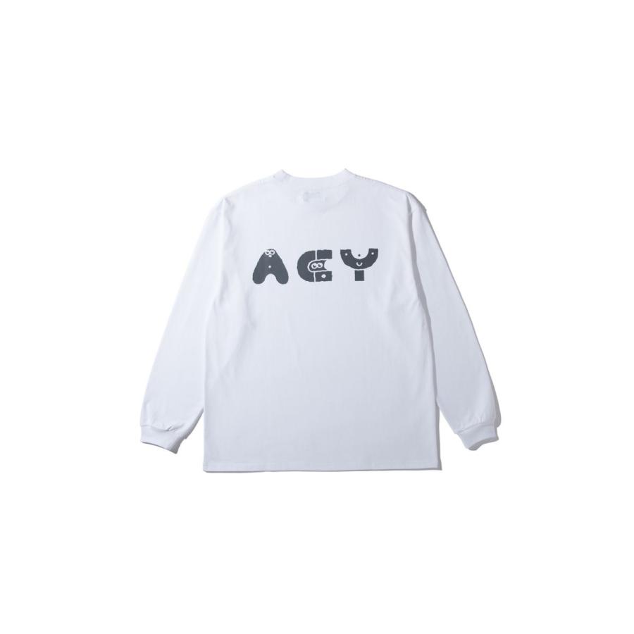 【P5倍 / SALE】AK L/S TEE - WHITE (ACY-24AW-007) Acy(エイシー) | 