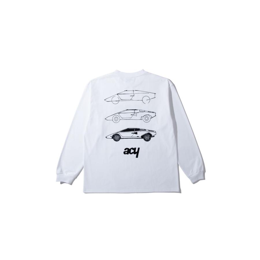 【P5倍 / SALE】400 L/S TEE - WHITE (ACY-24AW-008) Acy(エイシー) | 