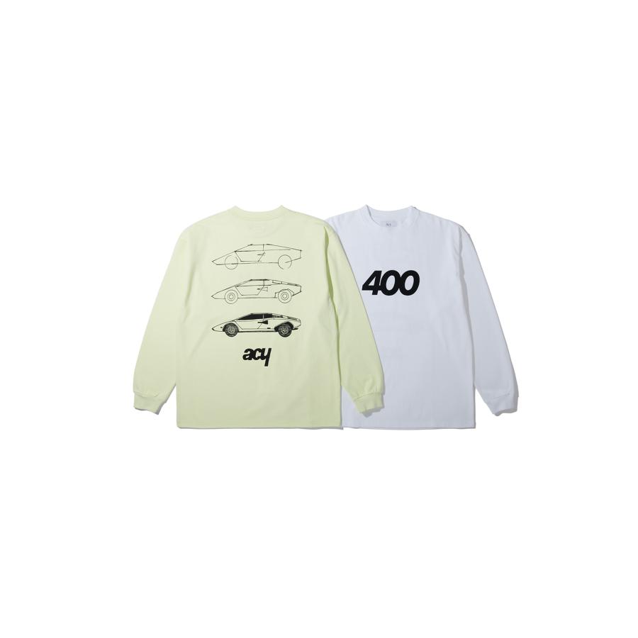 【P5倍 / SALE】400 L/S TEE - WHITE (ACY-24AW-008) Acy(エイシー) |  | 02