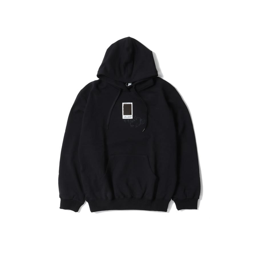 【SALE】CHEKI RAINBOW-FILM HOODIE - BLACK (25SS32CS368) doublet(ダブレット)