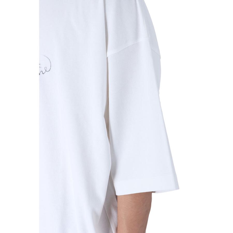 doublet（ダブレット） 【P5倍】CHEKI RAINBOW-FILM T-SHIRT - WHITE