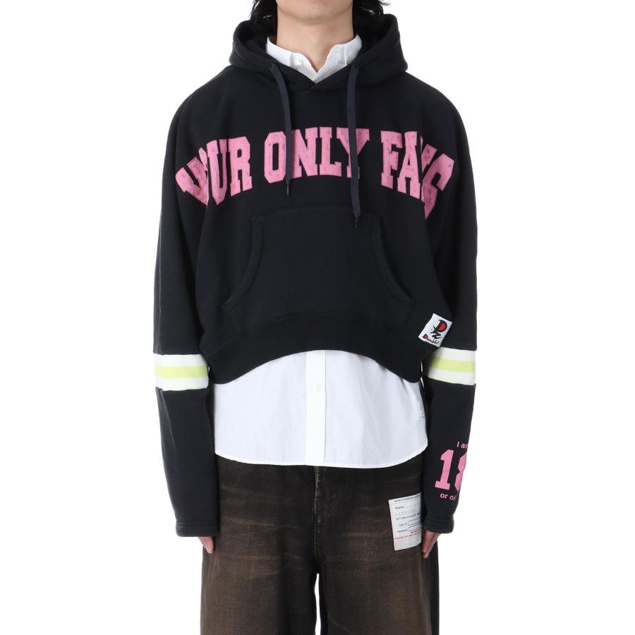 doublet（ダブレット） 【SALE】ONLY FANS HOODIE - BLACK 