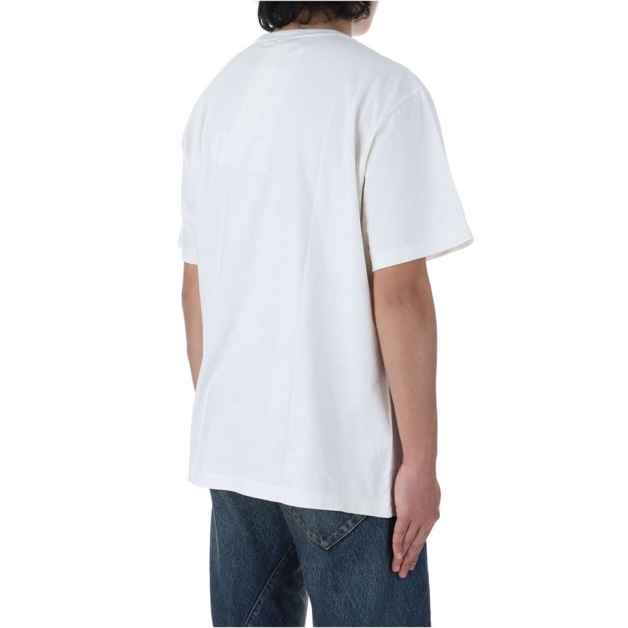 【P5倍 / SALE】DOUBLET2025SS LOGO T-SHIRT - WHITE (25SS46CS383) doublet(ダブレット) |  | 04