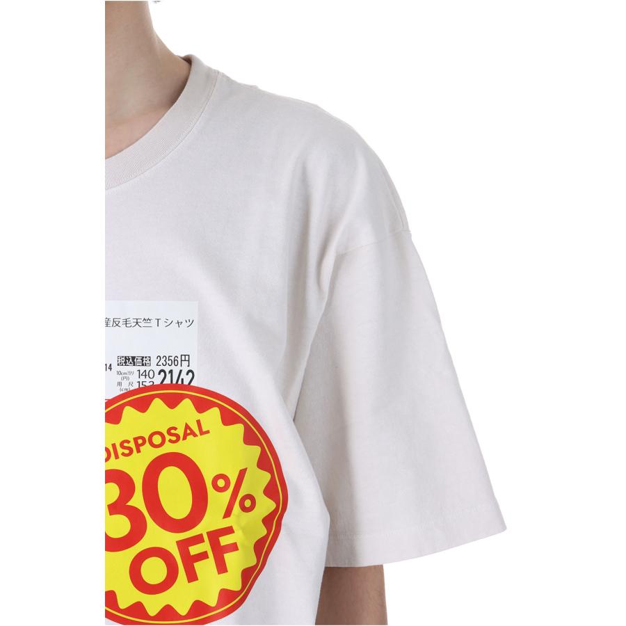【P5倍 / SALE】DISPOSAL REDUCTION T-SHIRT - WHITE (25SS24CS360) doublet(ダブレット) |  | 05