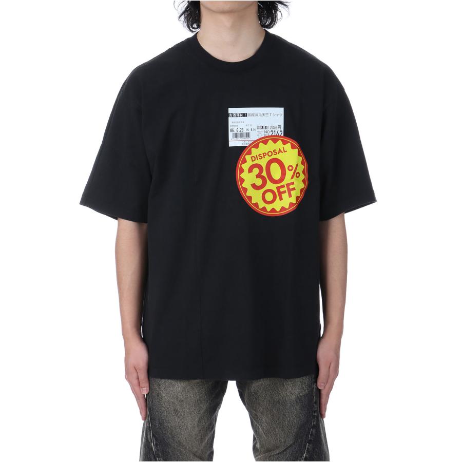 【P5倍 / SALE】DISPOSAL REDUCTION T-SHIRT - BLACK (25SS24CS360) doublet(ダブレット) |  | 02