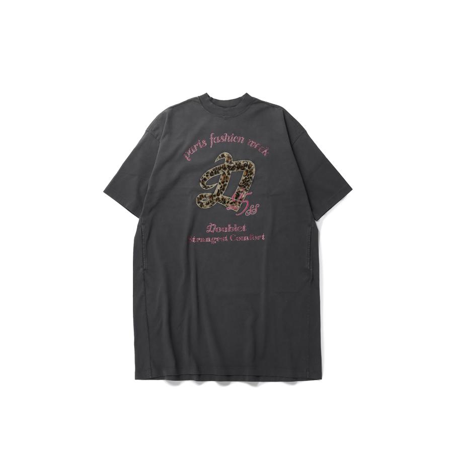 【SALE】DOUBLET PFW TOUR T-SHIRT - BLACK (25SS30CS367) doublet(ダブレット) | 